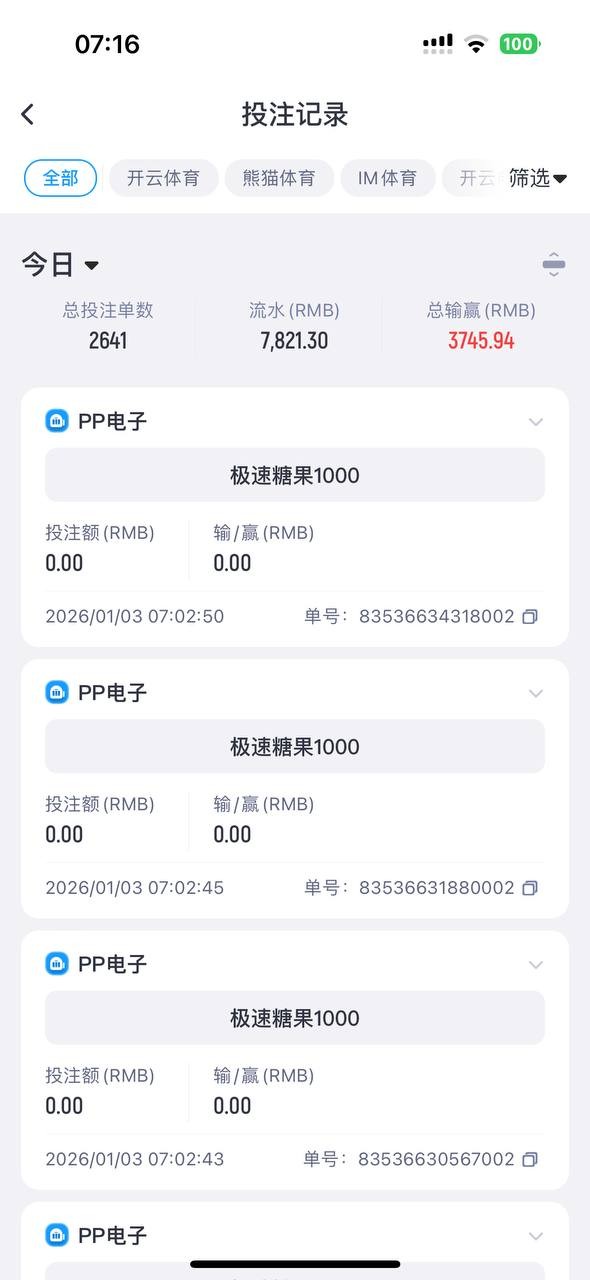 曝光开云体育,玩电子极速糖果爆分黑款!